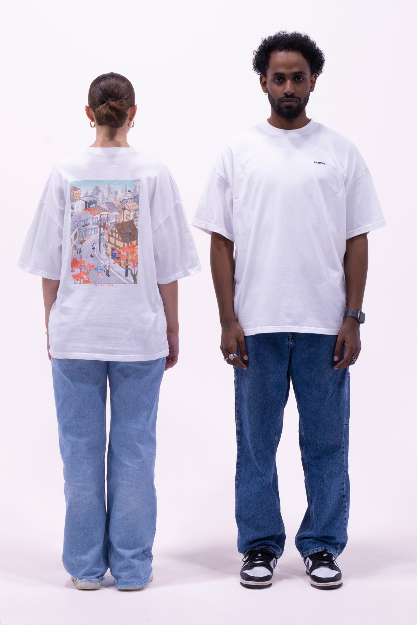 T-shirt oversized NUEVE X VAMILLE