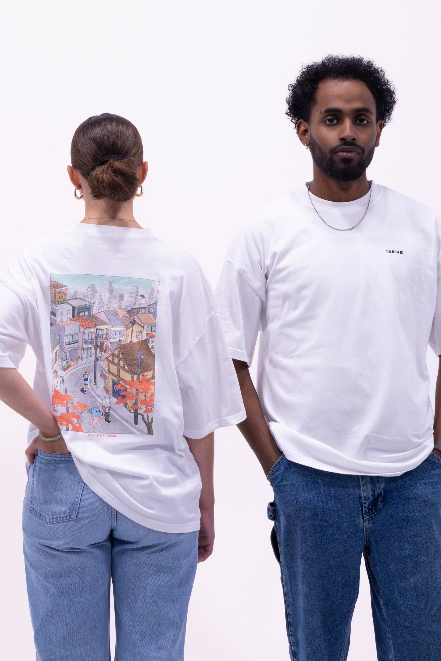T-shirt oversized NUEVE X VAMILLE