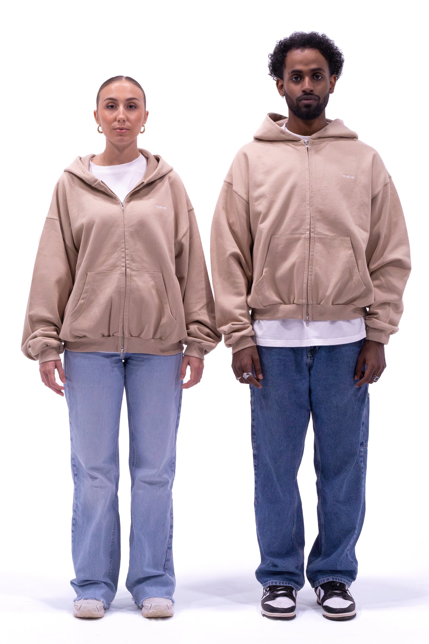 Jacket oversized camel NUEVE STUDIO