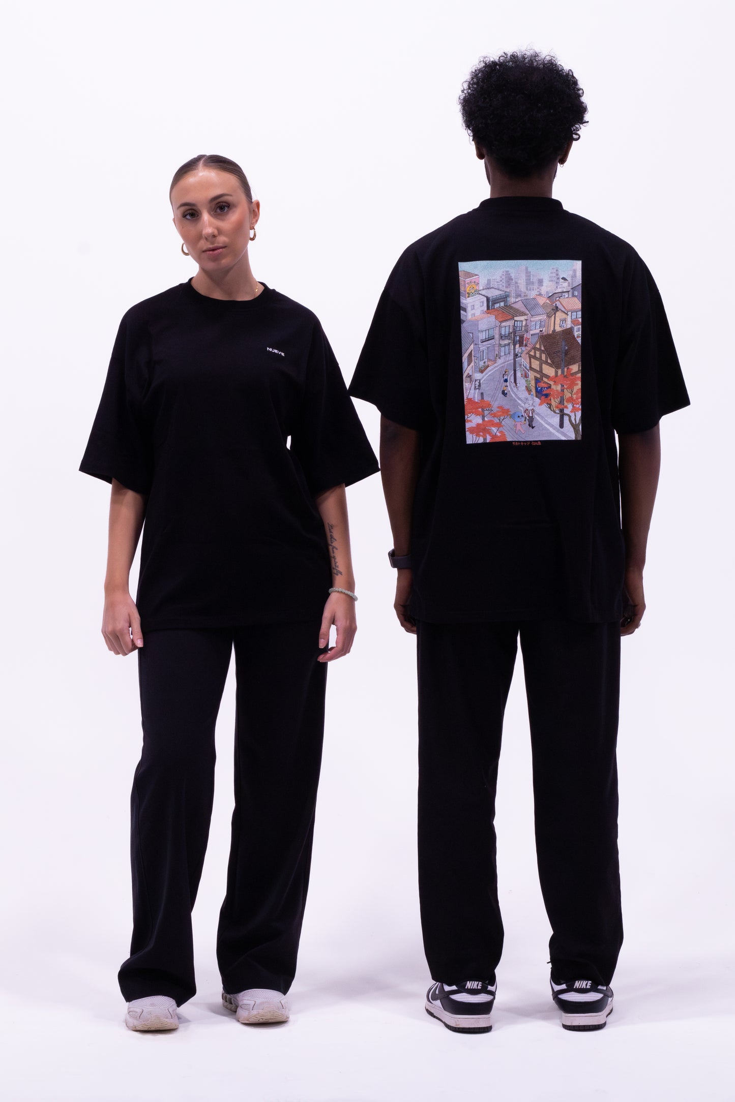 T-shirt oversized NUEVE X VAMILLE