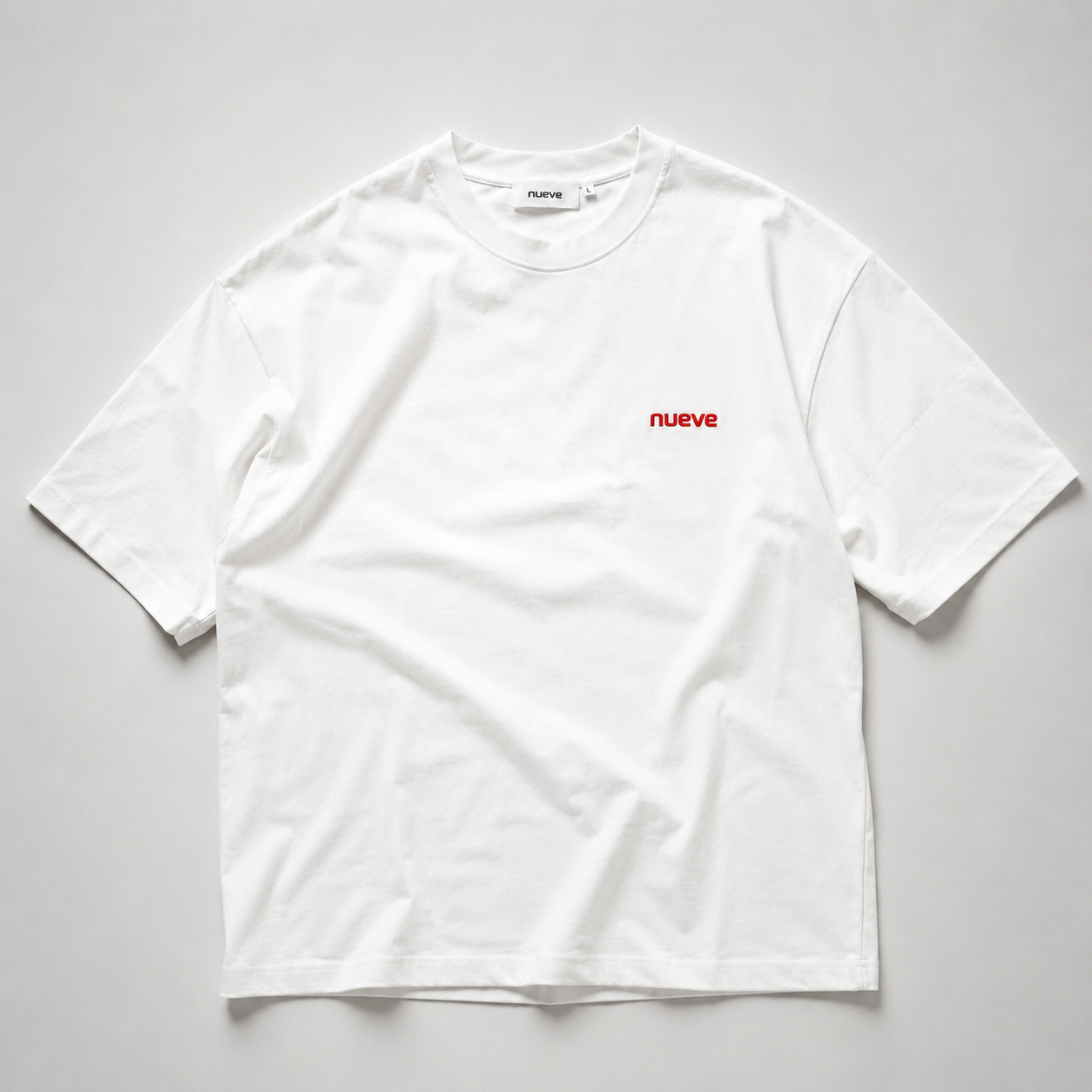T-shirt boxy Studio 9 - Blanc