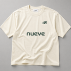T-shirt Boxy Studio 9 - Crème