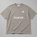 T-shirt Oversized Studio 9 - Gris pigmenté