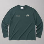 T-shirt Boxy Manche longue Studio 9 - Vert