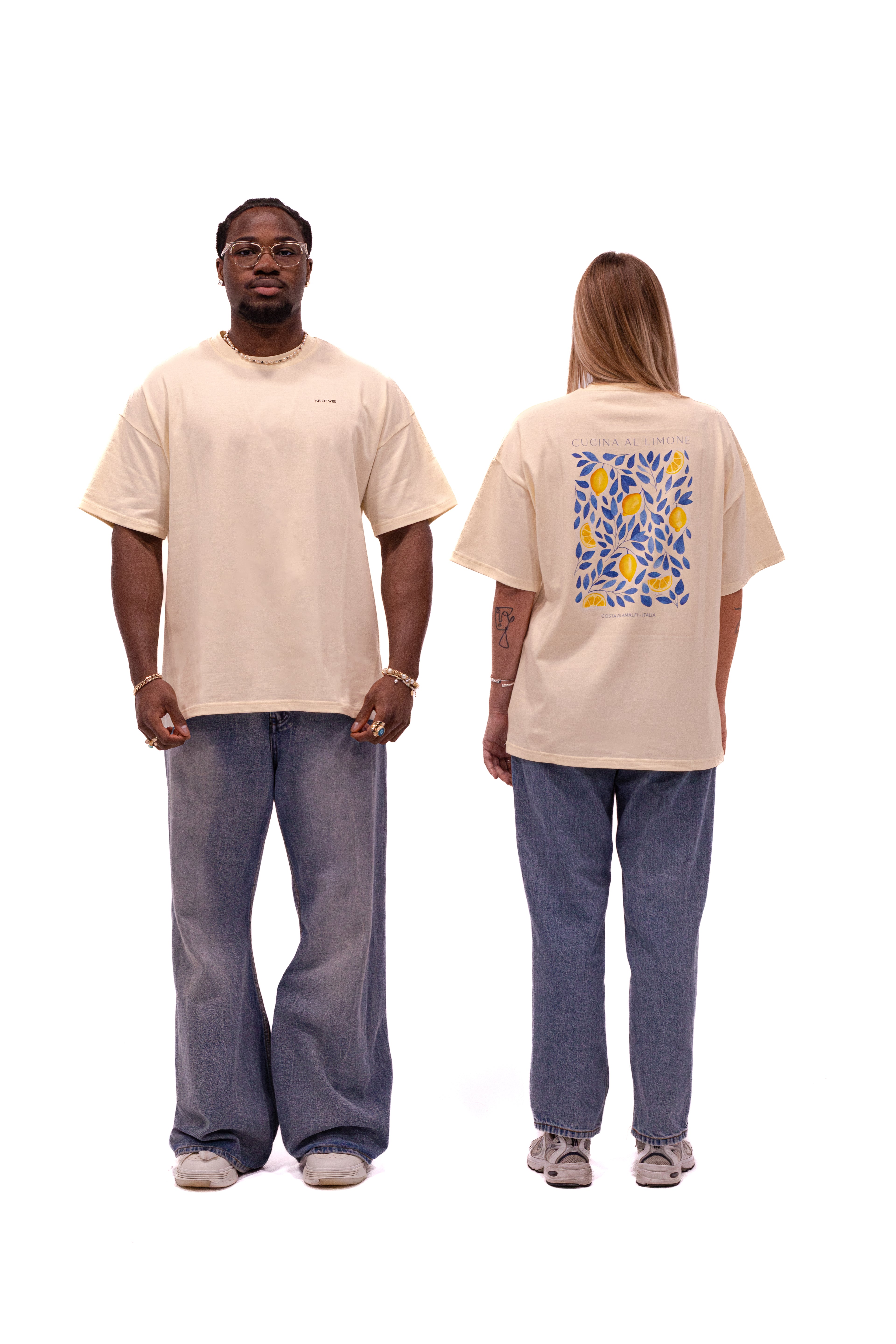 T-shirt oversized NUEVE X CALEX STUDIO