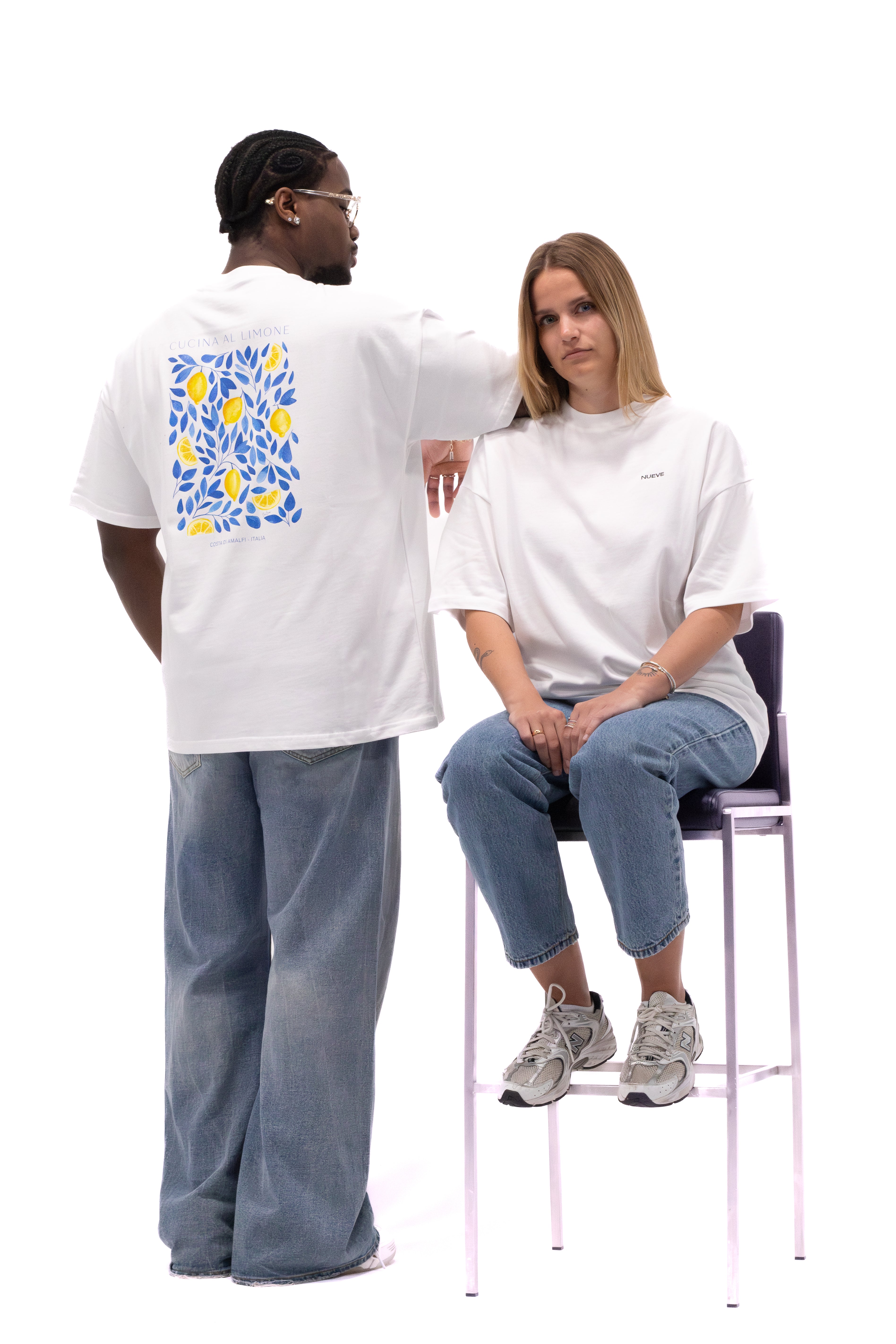 T-shirt oversized NUEVE X CALEX STUDIO