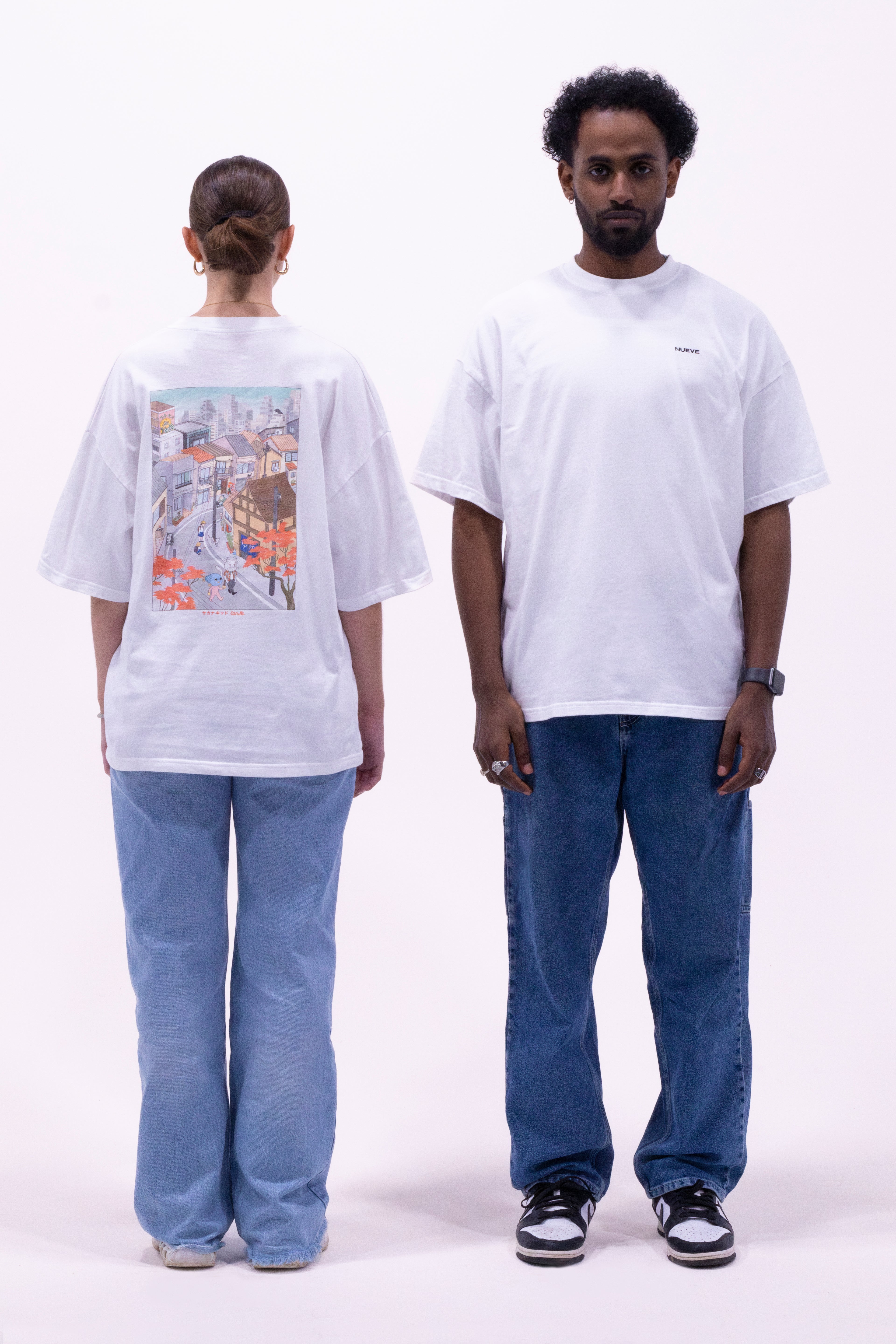 T-shirt oversized NUEVE X VAMILLE