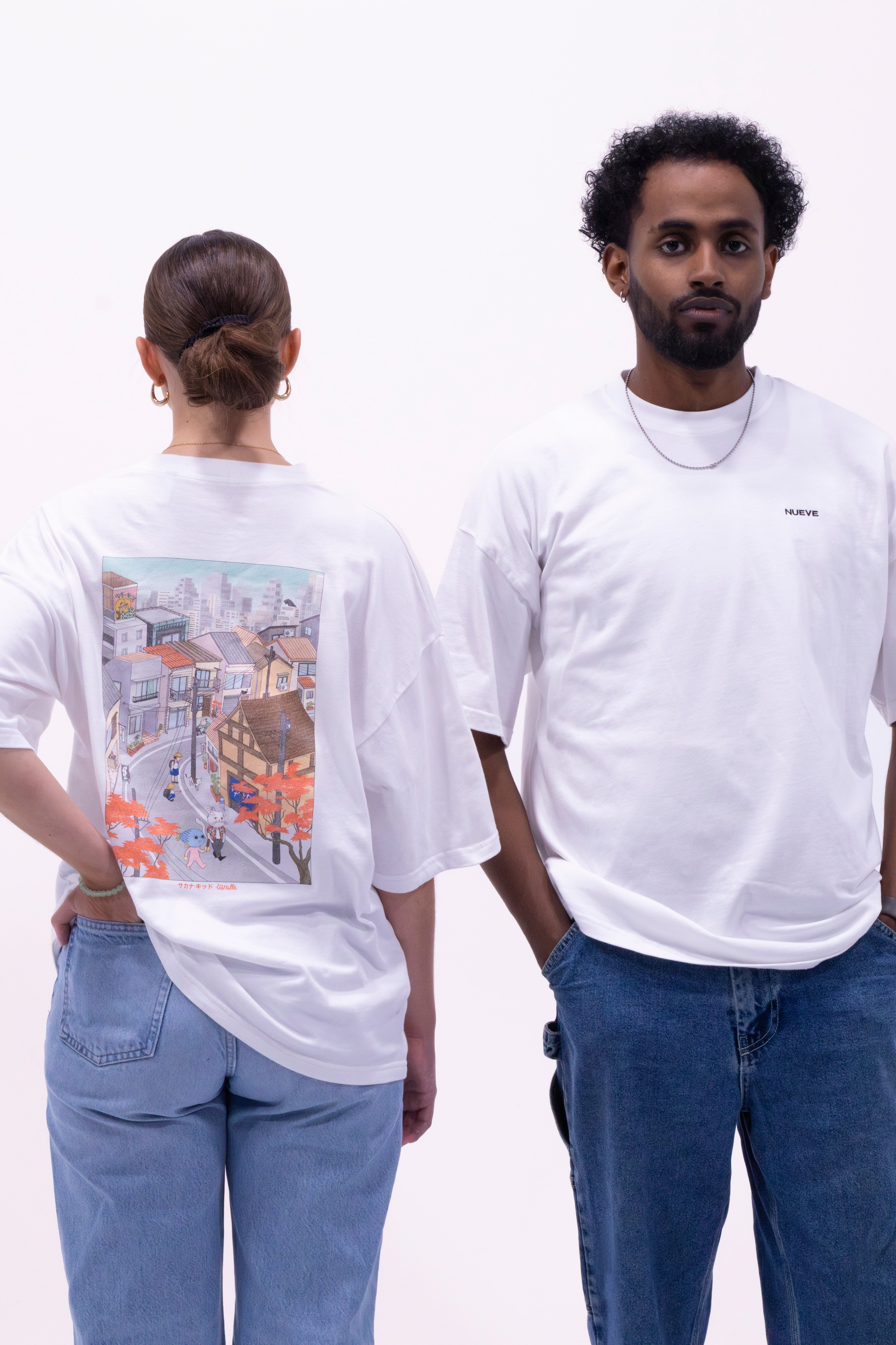 T-shirt oversized NUEVE X VAMILLE