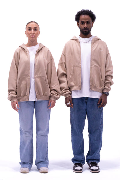 Jacket oversized camel NUEVE STUDIO