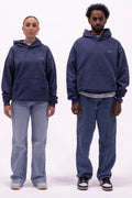 Hoodie oversized bleu NUEVE STUDIO