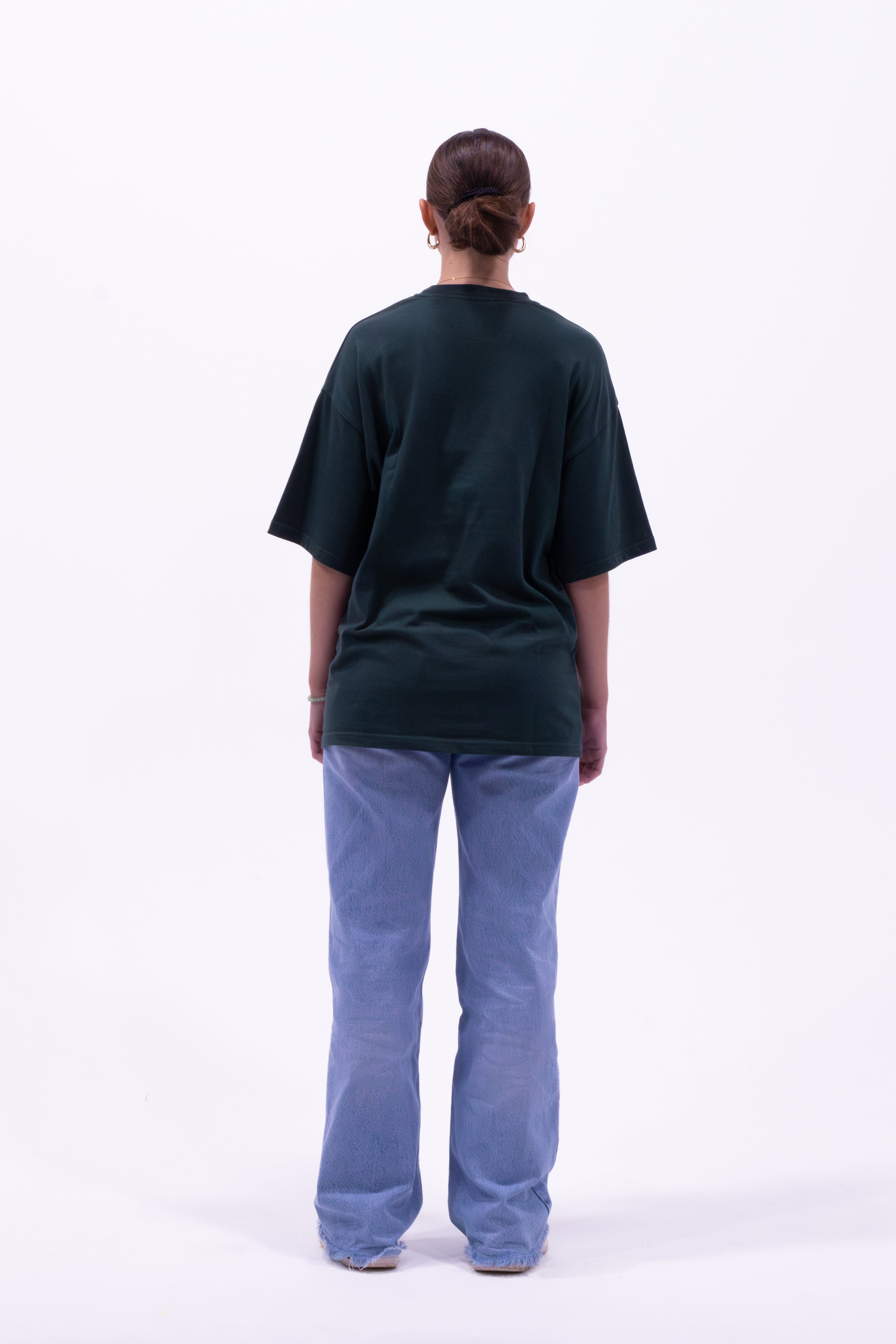 T-shirt oversized vert NUEVE STUDIO