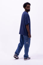 T-shirt oversized bleu NUEVE STUDIO
