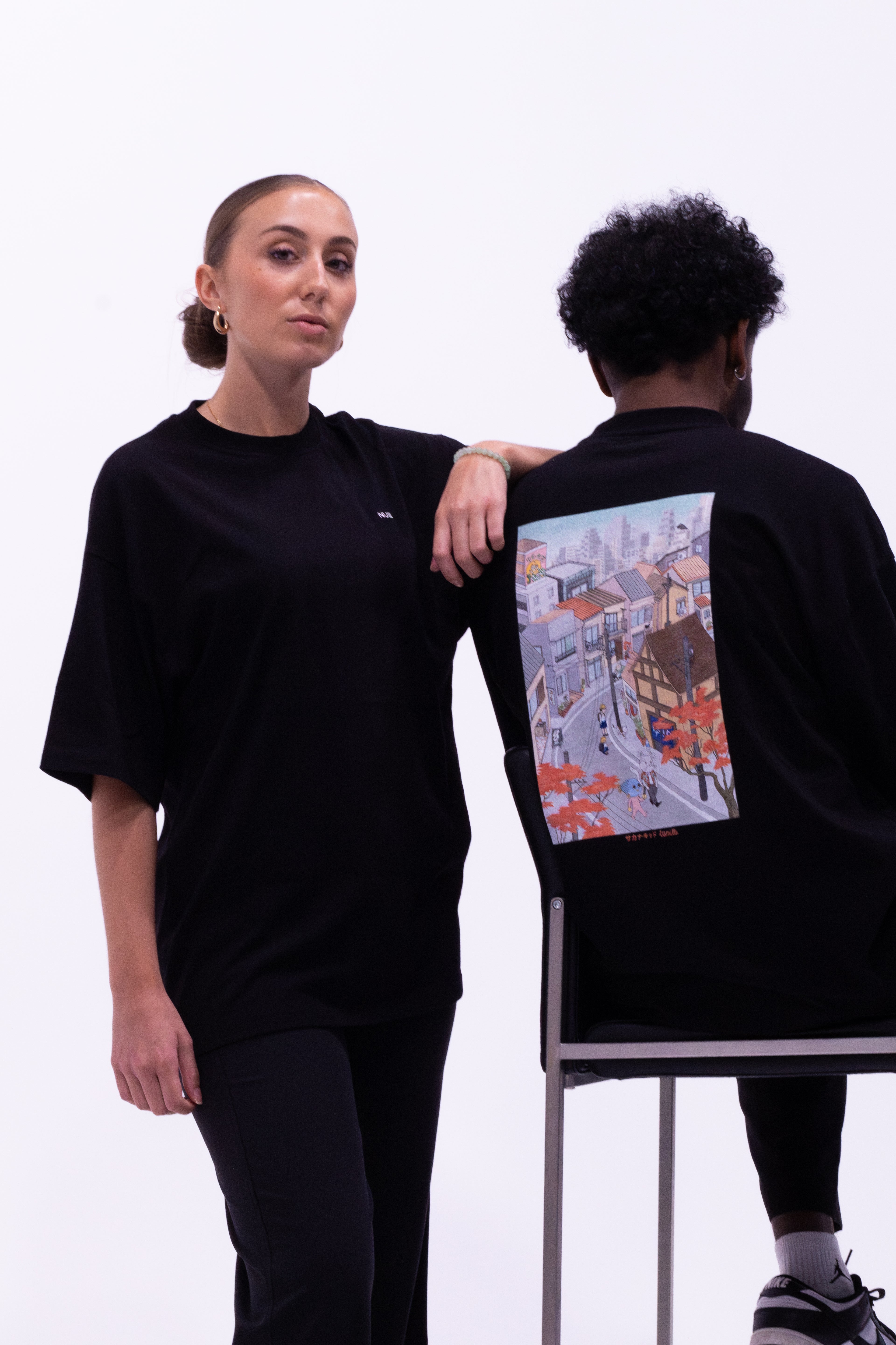 T-shirt oversized NUEVE X VAMILLE