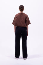 T-shirt oversized brun NUEVE STUDIO