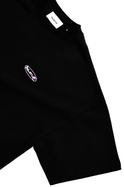 T-shirt Essential Boxy - Noir pure