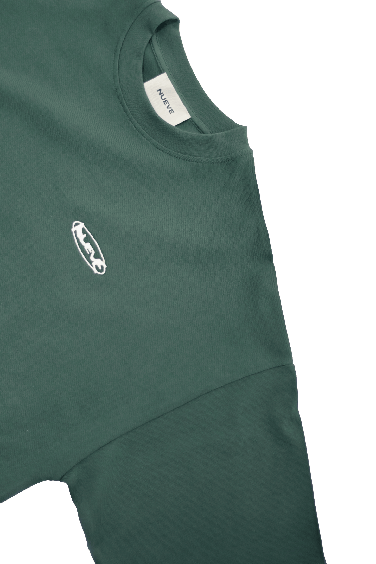T-shirt Essential Boxy - Vert sauvage