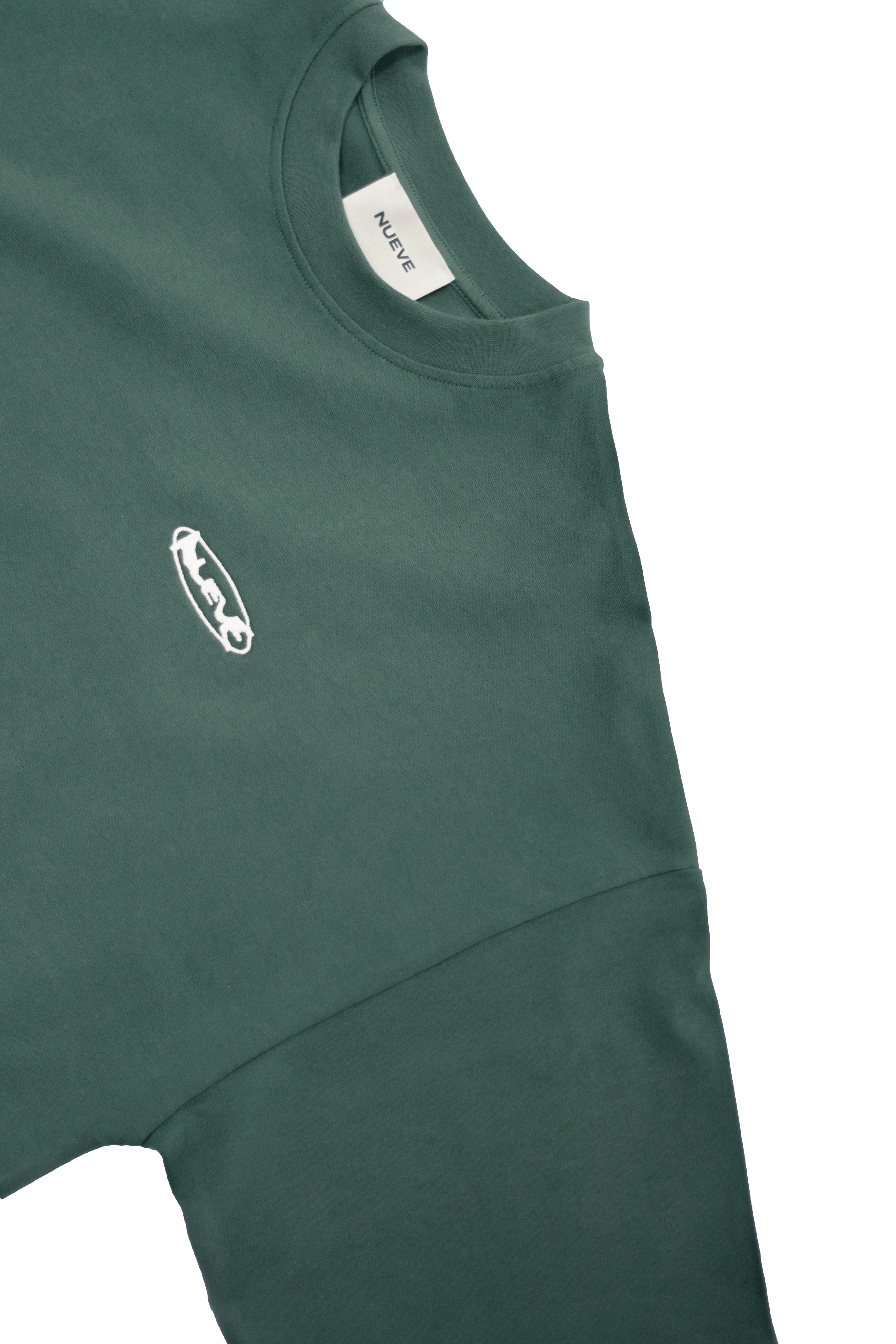 T-shirt Essential Boxy - Vert sauvage