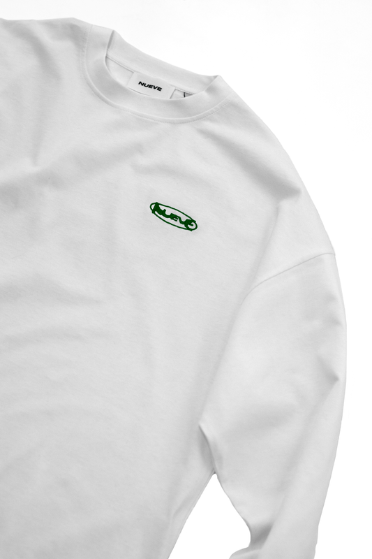 T-shirt Long Sleeve Essential - Blanc pur