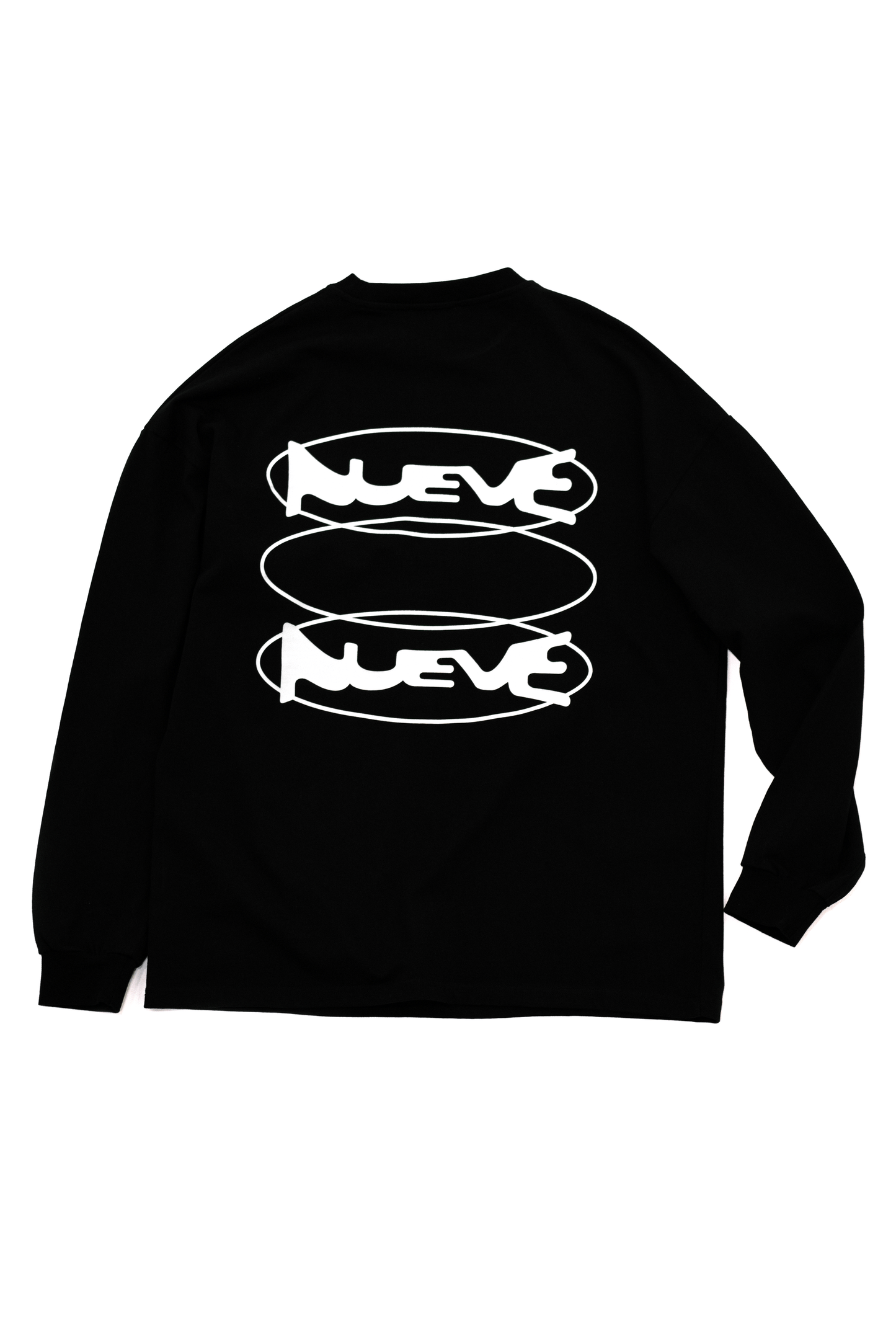 T-shirt Long Sleeve ECHO - Noir pur