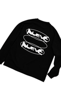 T-shirt Long Sleeve ECHO - Noir pur