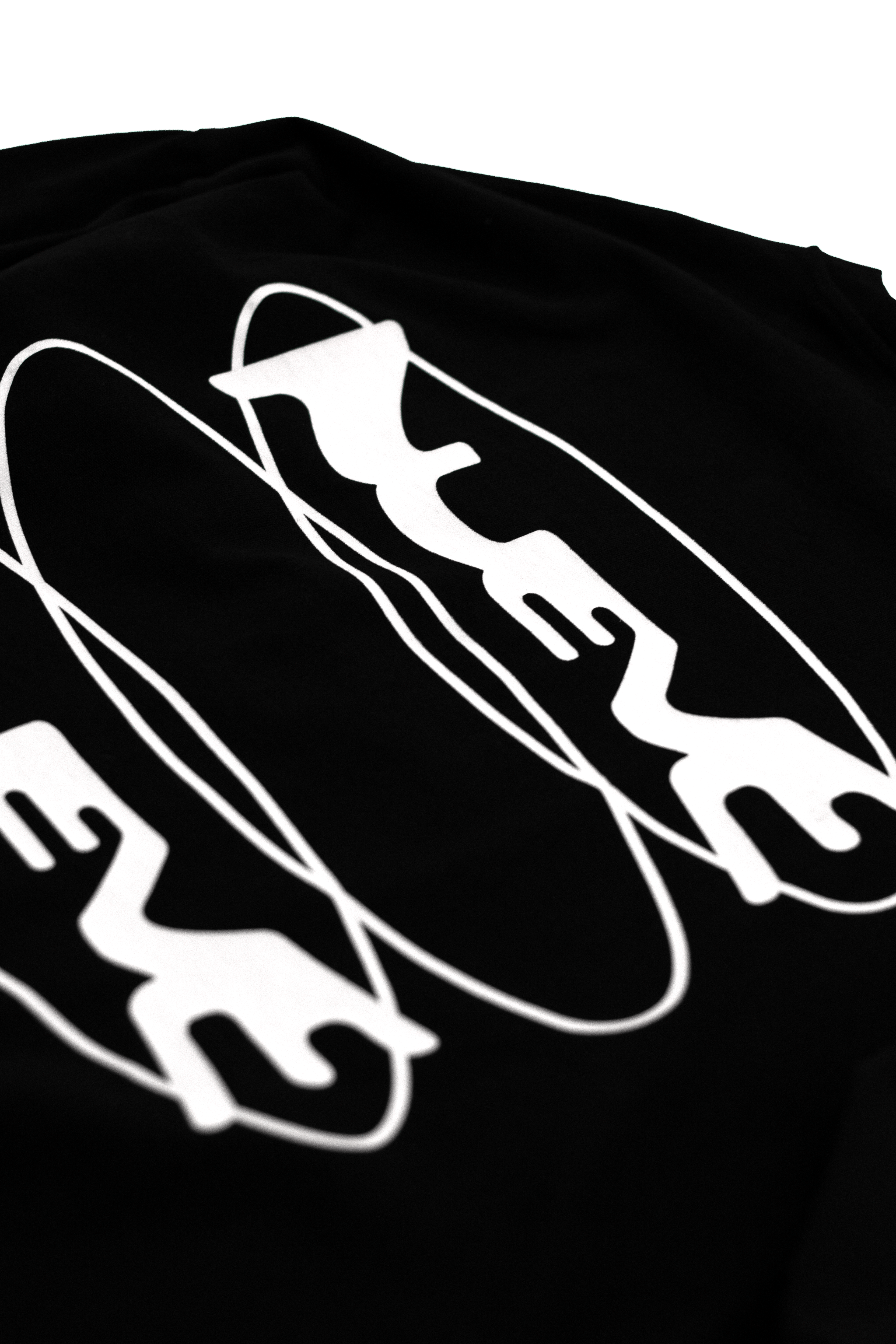 Ensemble - T-shirt Long Sleeve ECHO & Sweatpant Noir pur