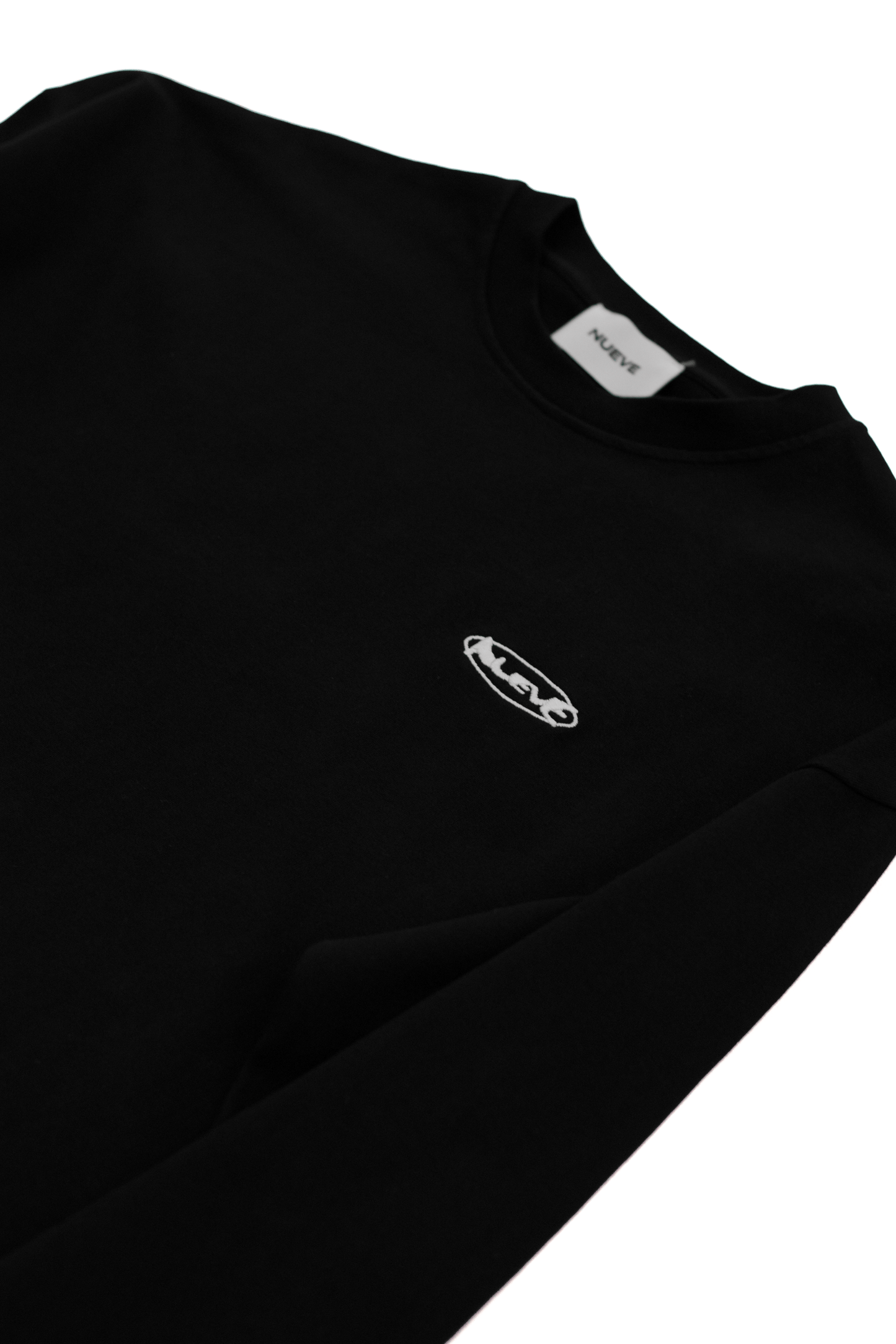 T-shirt Long Sleeve ECHO - Noir pur