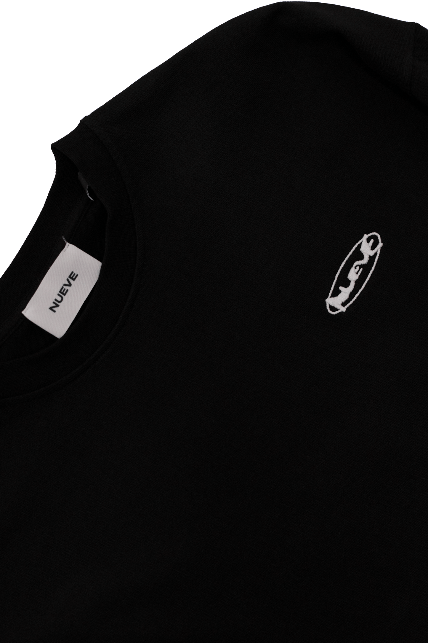 T-shirt Long Sleeve ECHO - Noir pur