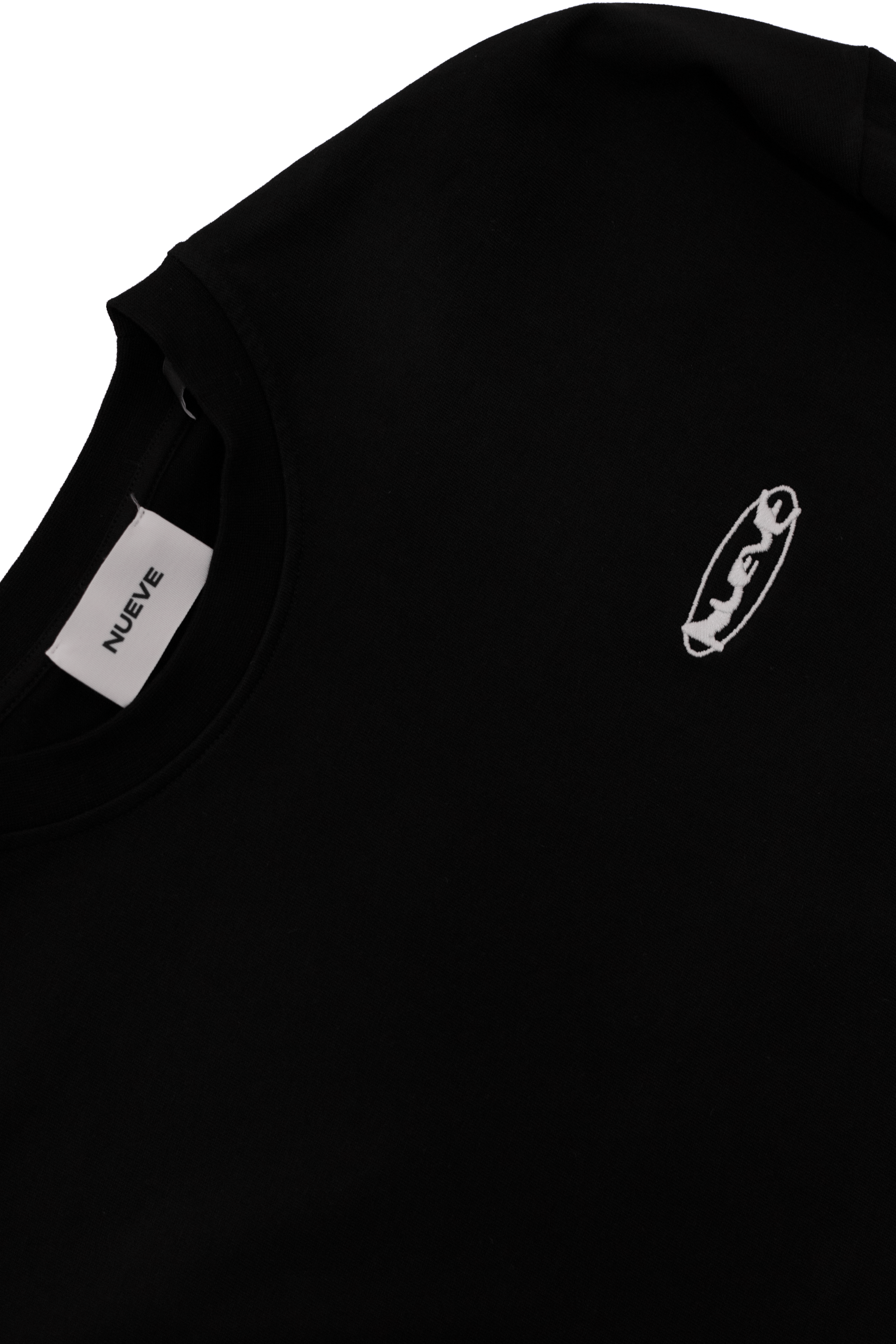 T-shirt Long Sleeve ECHO - Noir pur