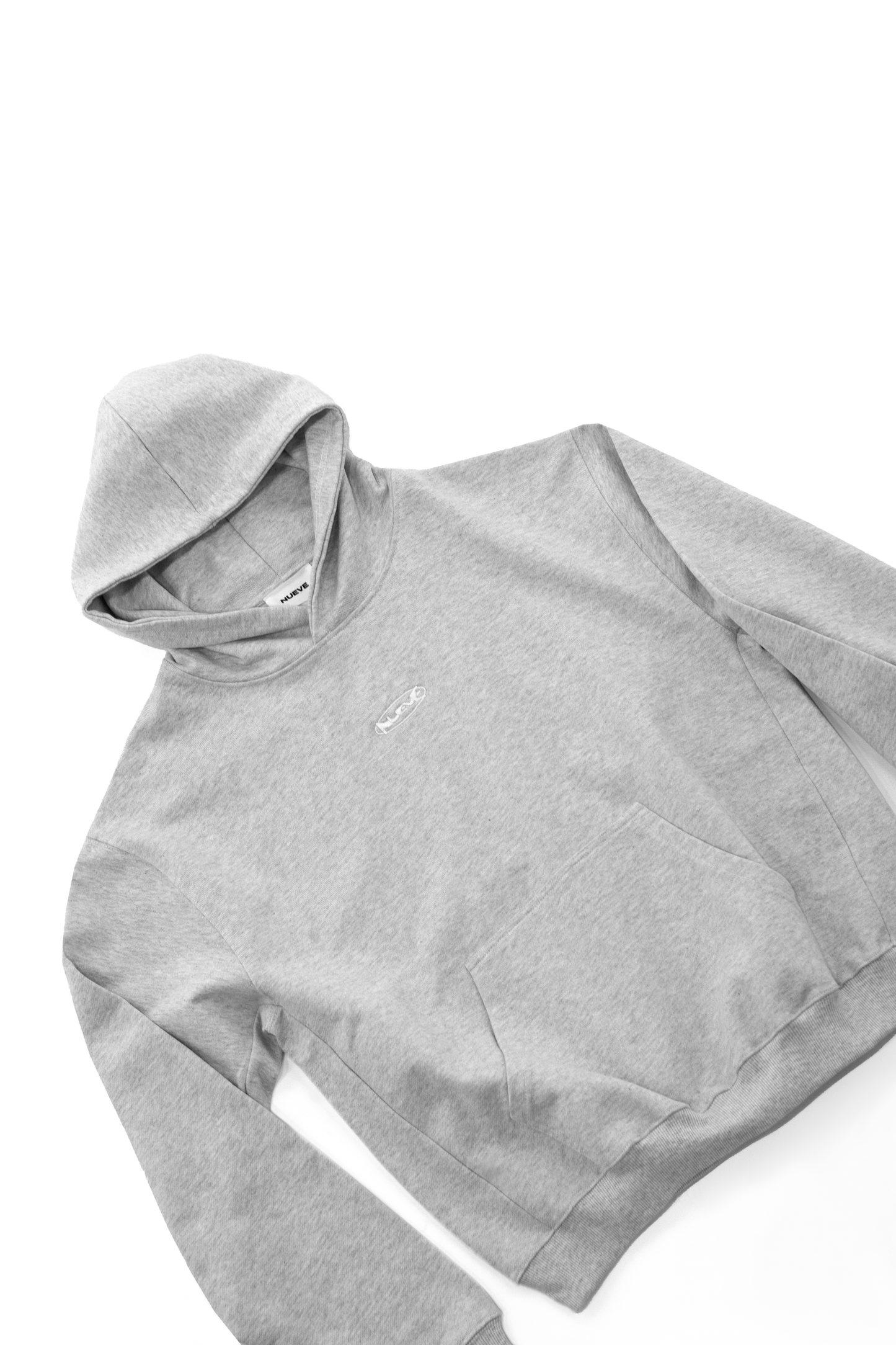 Ensemble Essential - Hoodie & Sweatpant Gris Chiné Clair