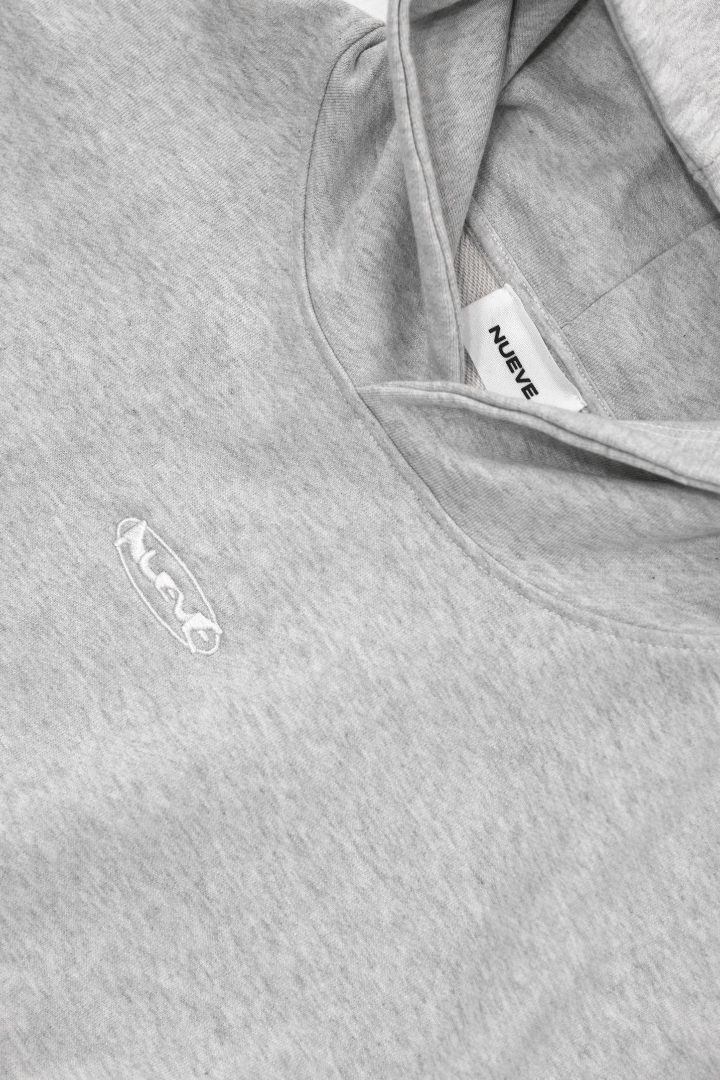 Hoodie Essential - Gris Chiné Clair