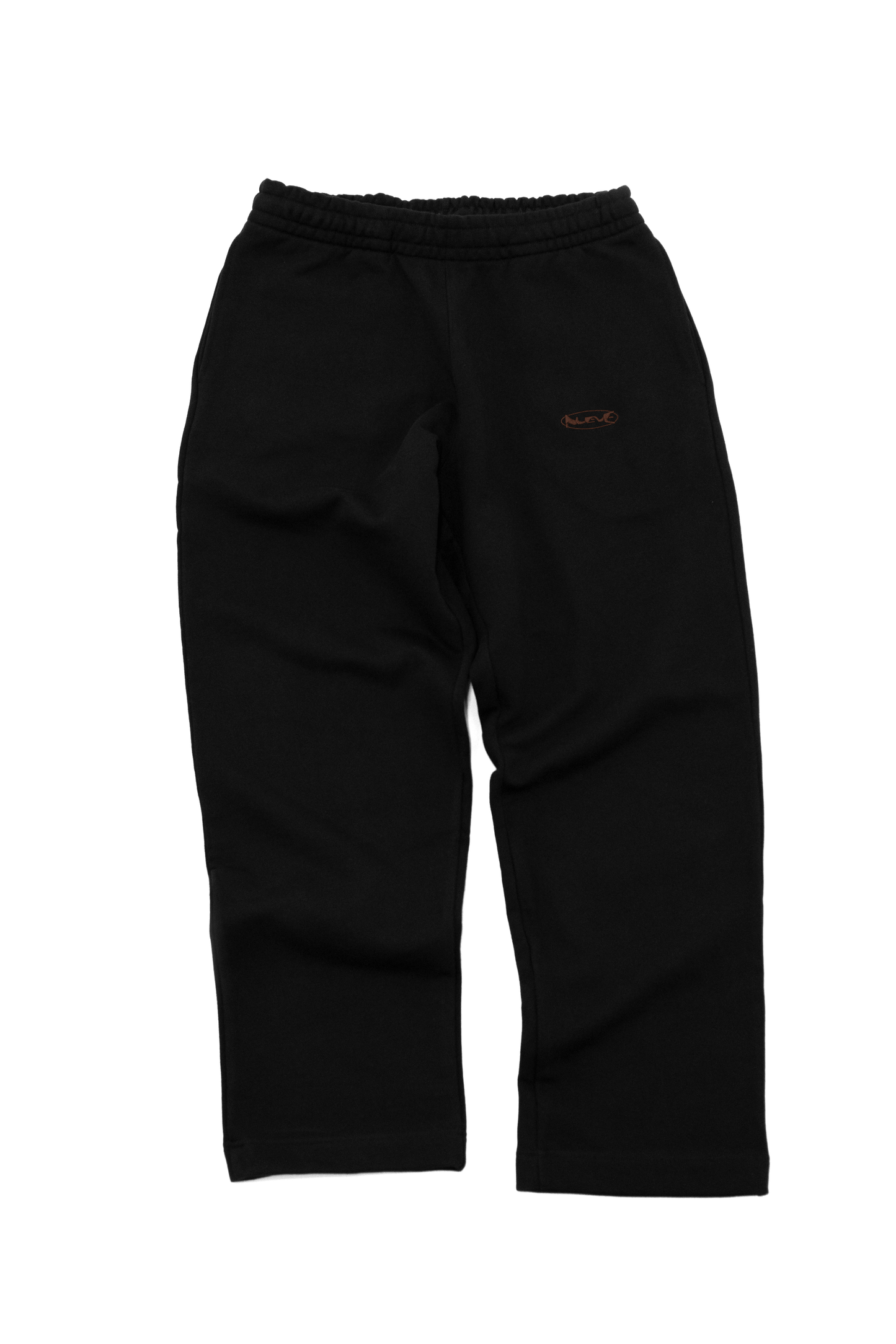 Sweatpant Essential - Noir pur / Brun