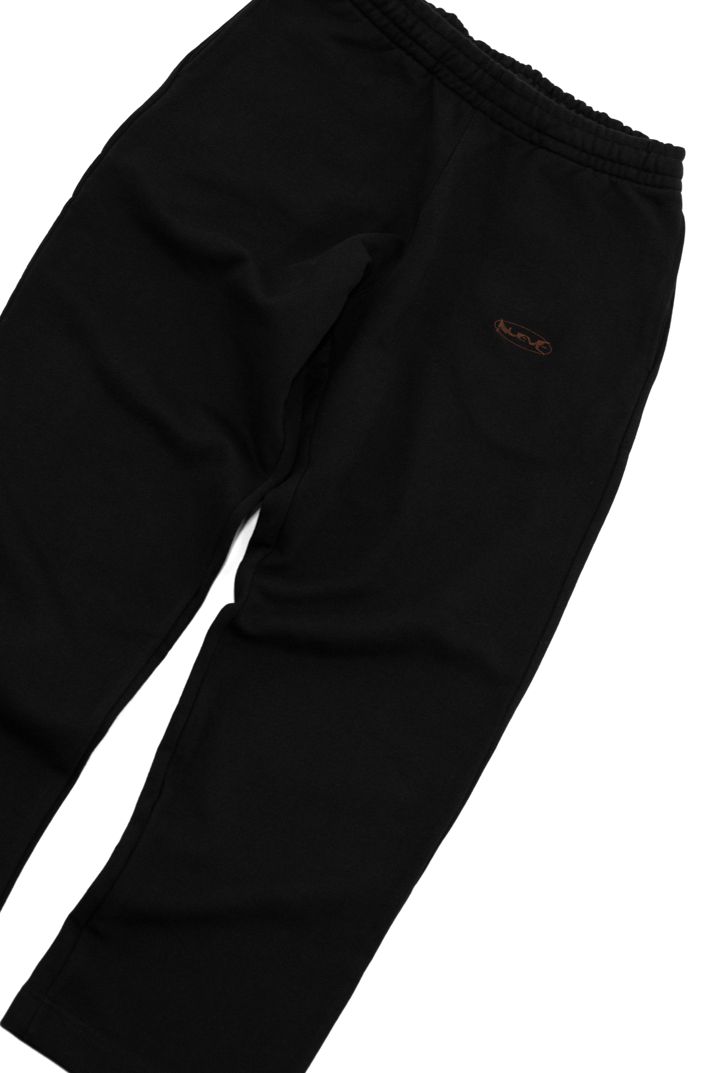 Sweatpant Essential - Noir pur / Brun