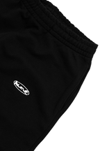 Sweatpant Essential - Noir pur / Blanc