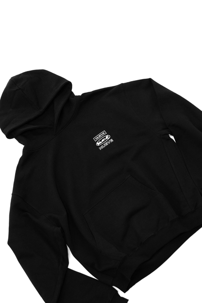 Hoodie Repetition - Noir pur