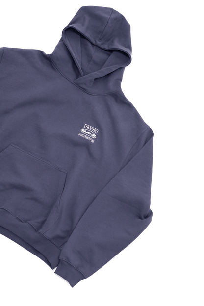 Hoodie Repetition - Bleu marine