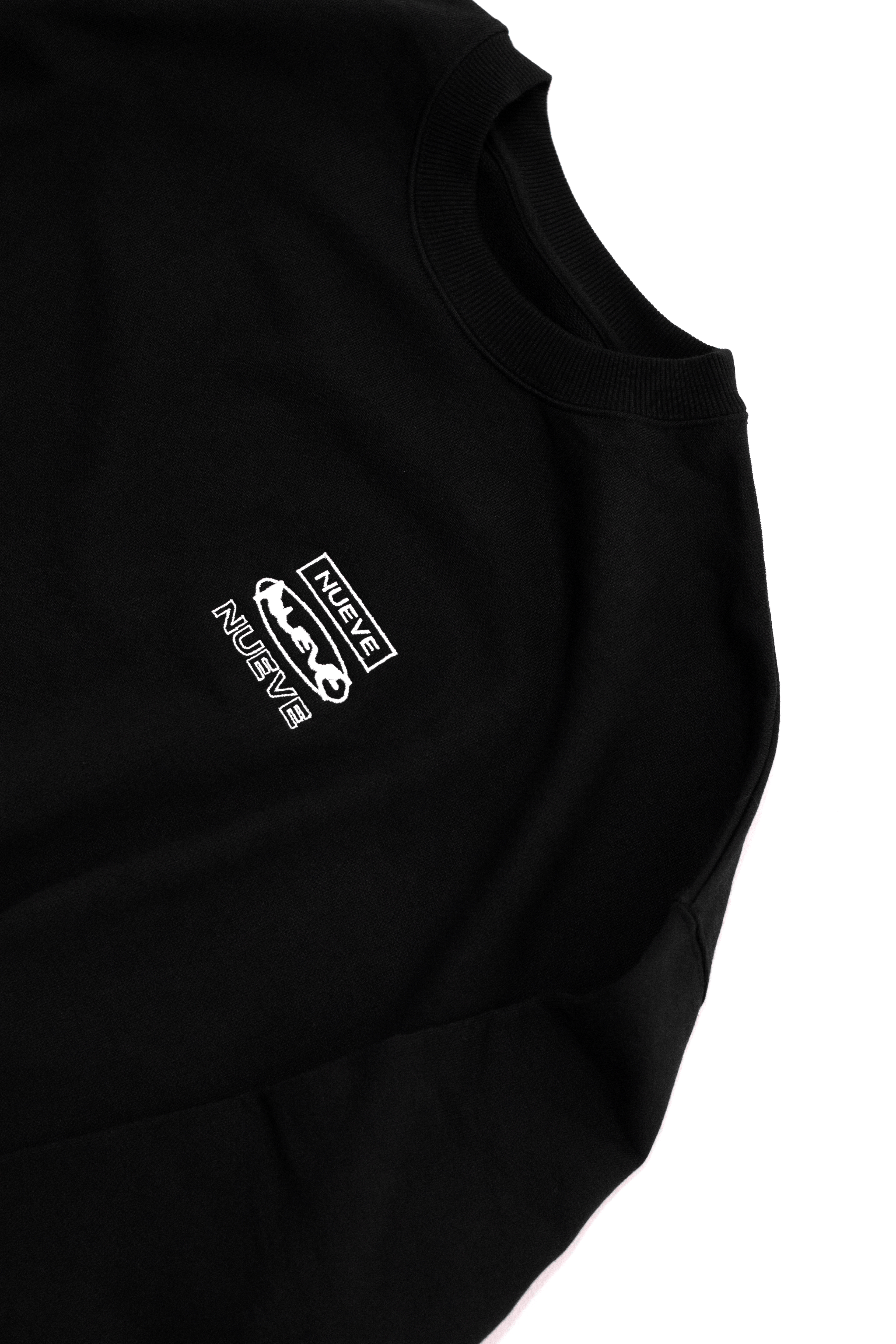 Sweatshirt Repetition - Noir pur