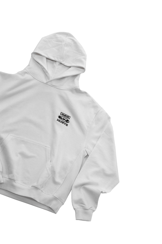 Hoodie Repetition - Blanc pur