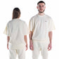 T-shirt oversized crème NUEVE